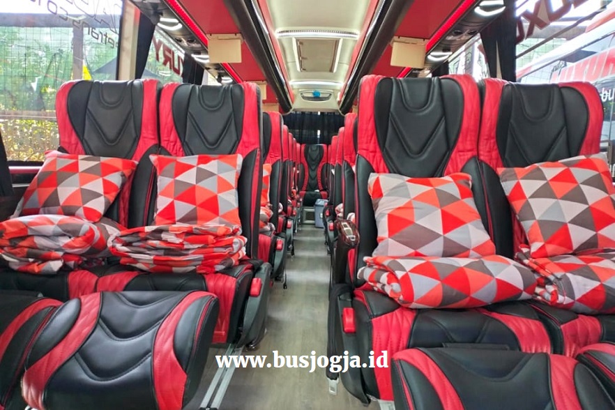 sewa bus legrest jogja murah