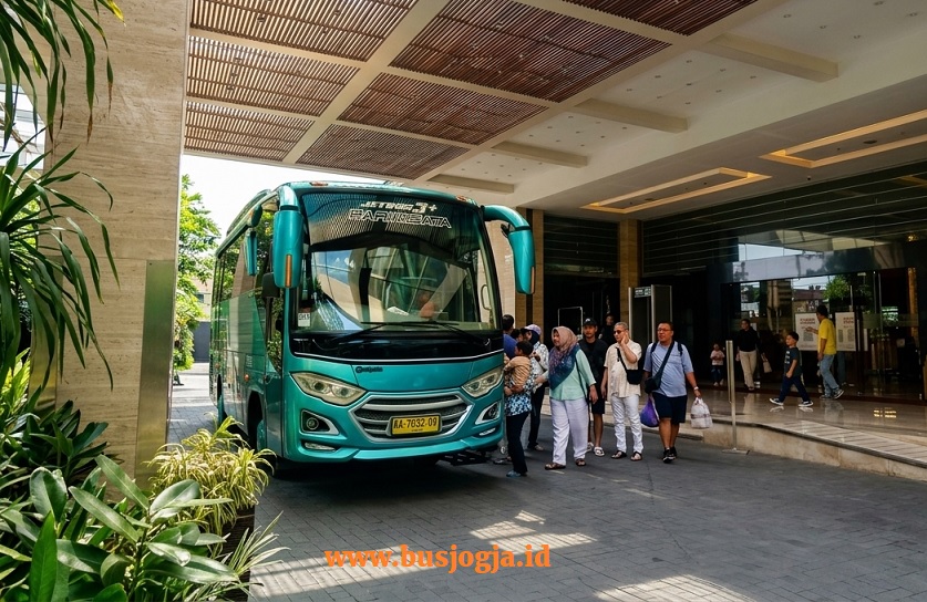 bus wisata jogja tangerang